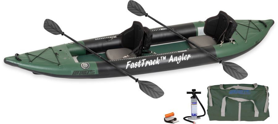 Sea Eagle 385fta FastTrack Angler Series Inflatable Kayak Pro Angler Package