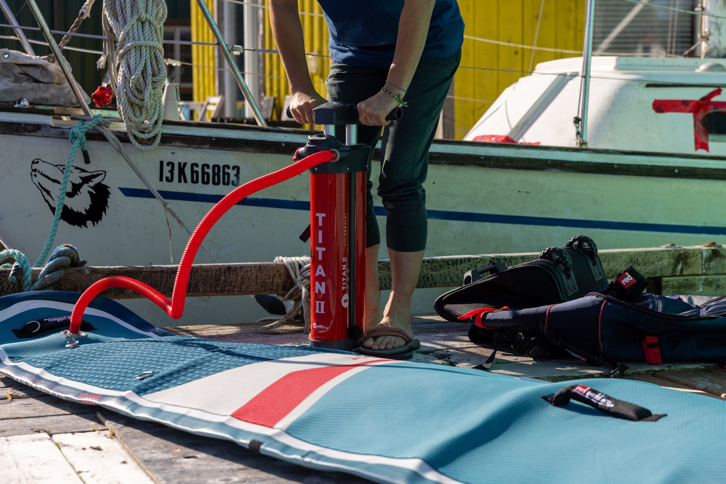 Red Paddle Sport Pumping