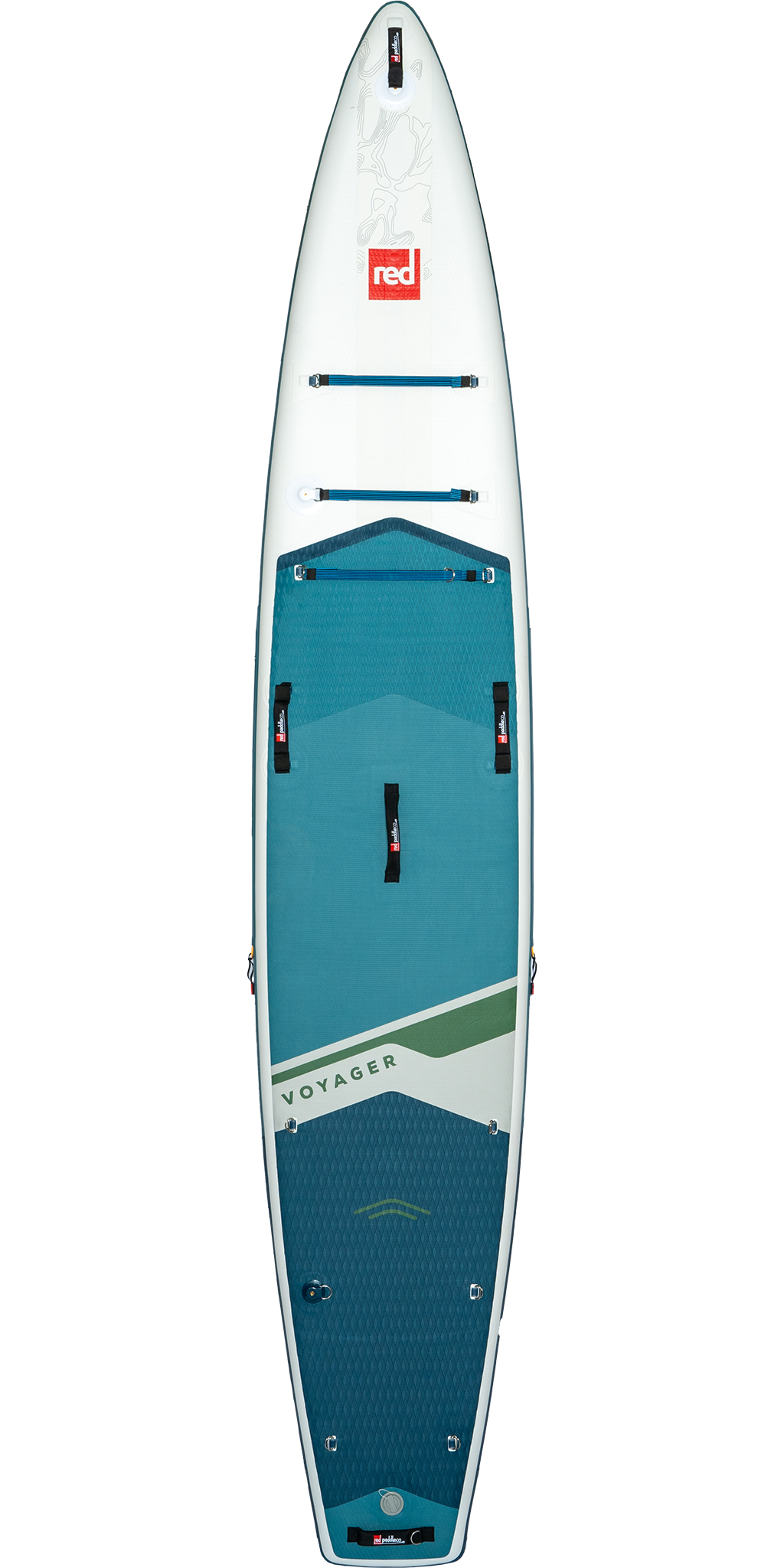 14' Red Paddle Voyager - Front