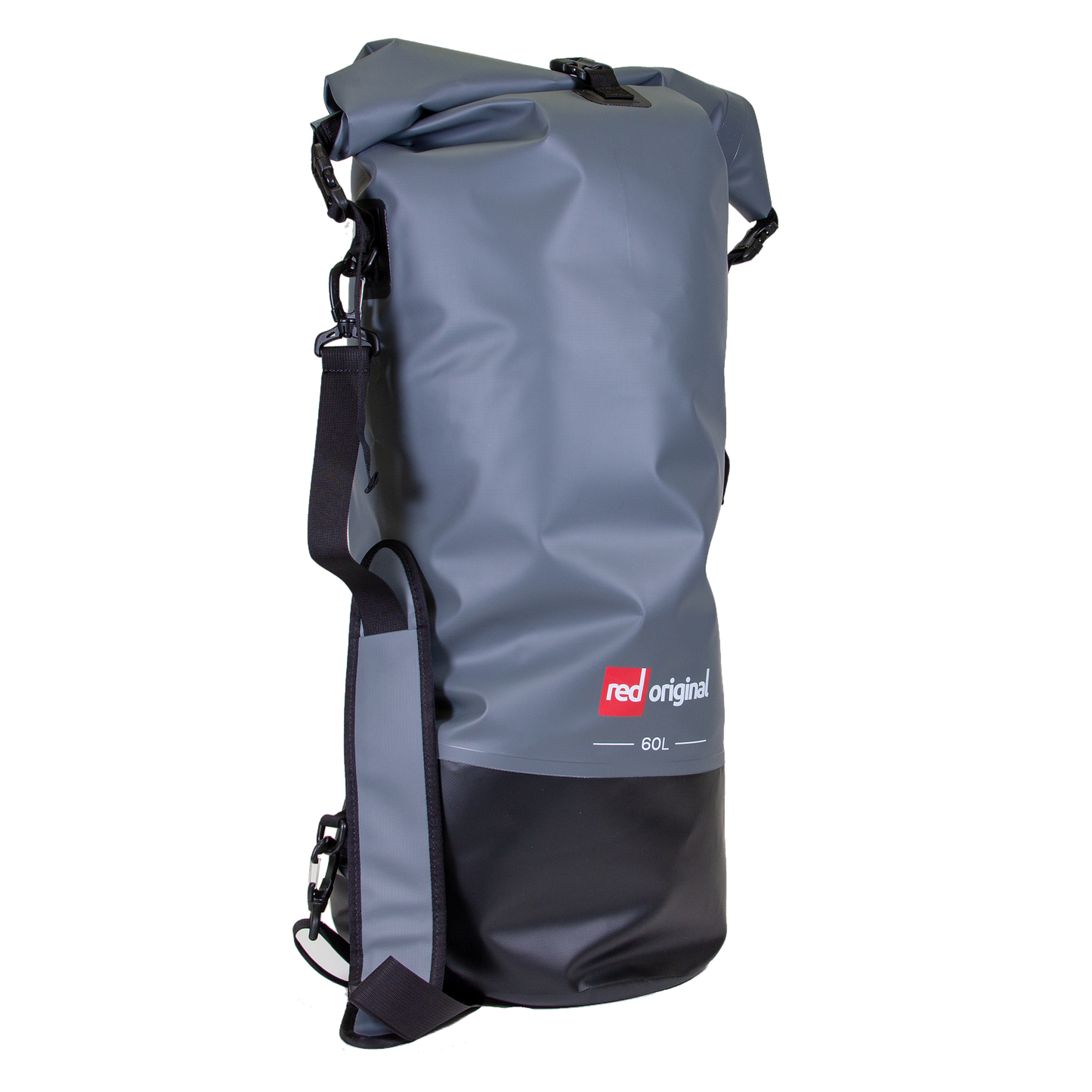 Red Original Roll Top Dry Bag - Grey