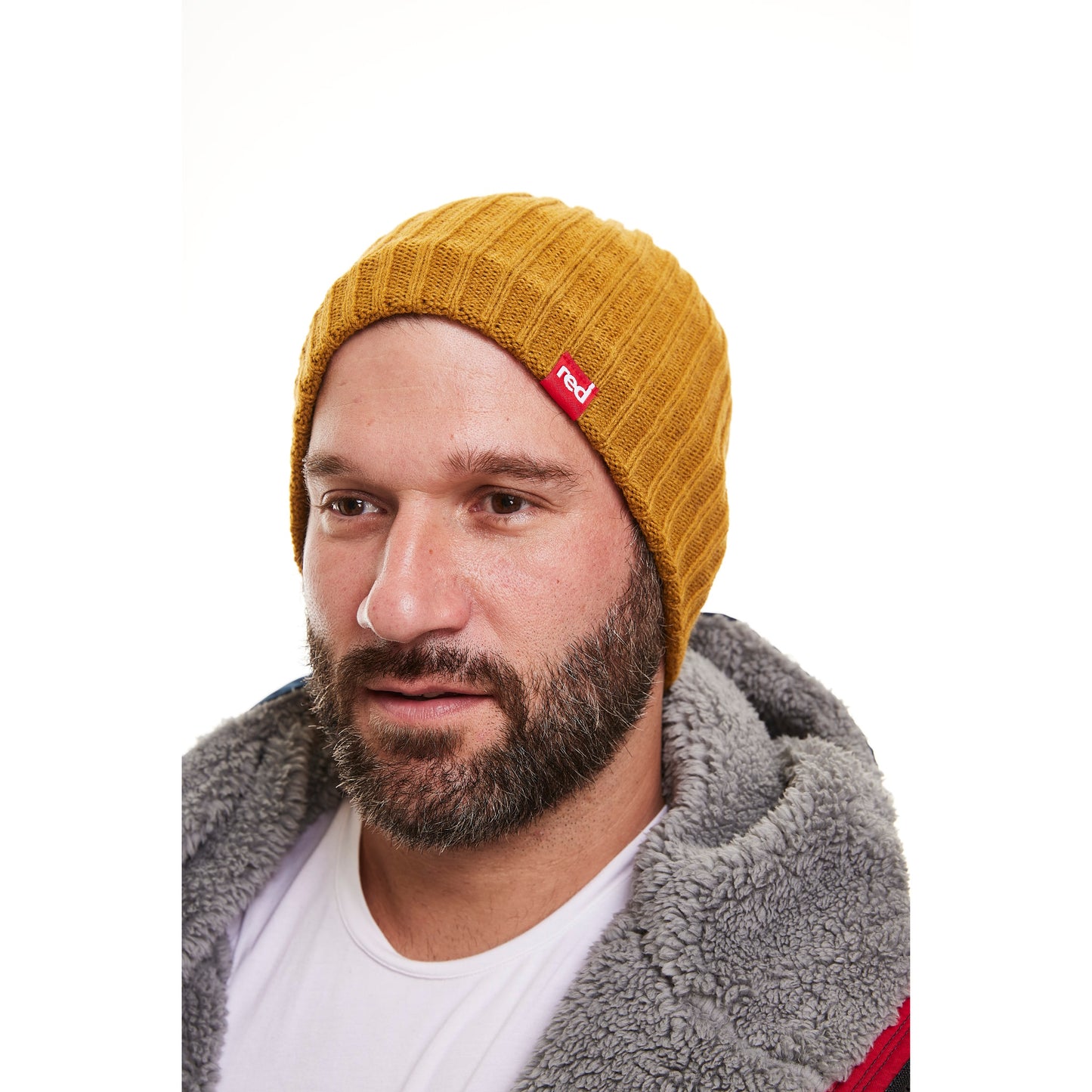 Red Original Roam Beanie Mustard