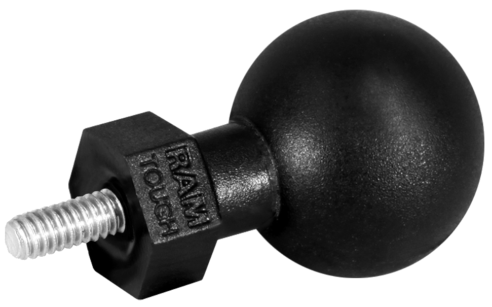 RAM 1.5" Tough Ball with M8-1.25 X 10MM Male Threaded Post
