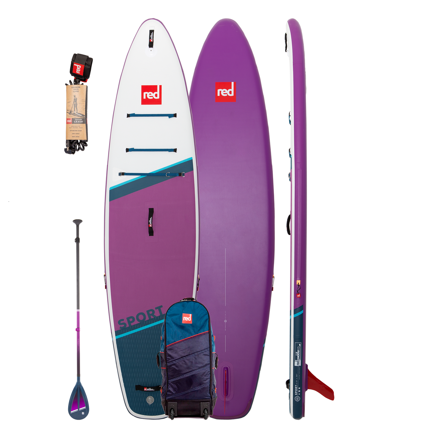 2022 Red Paddle Co 10'6" Ride CT Package (Purple)