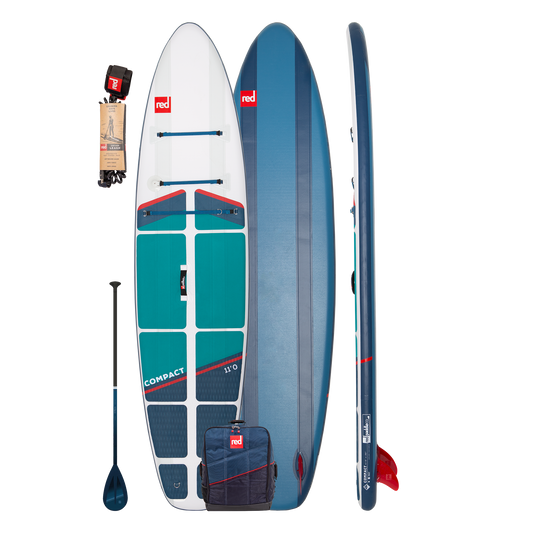 2022 Red Paddle Co 11'0" Compact Inflatable SUP Package