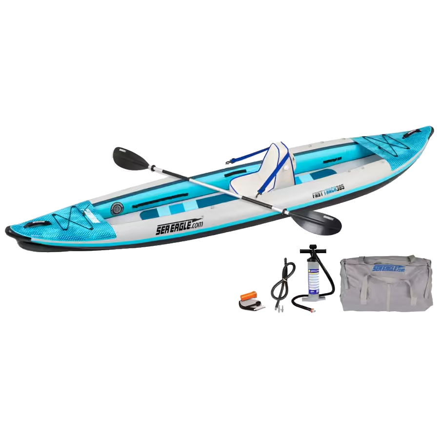 Sea Eagle 385ft FastTrack V-Bottom Kayak Deluxe Solo