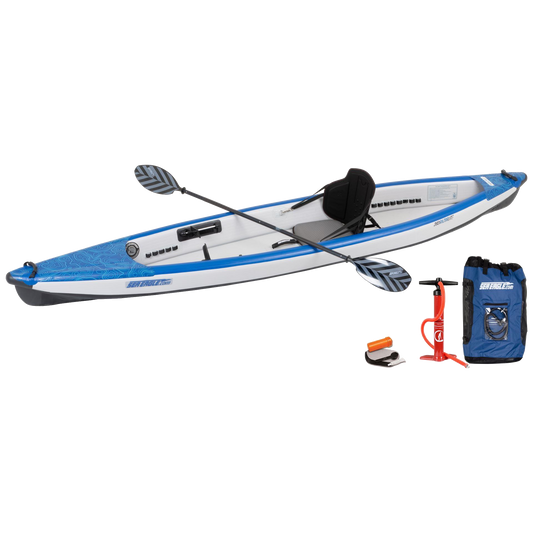 Sea Eagle Razorlite 393rl Inflatable Kayak Pro Solo Package