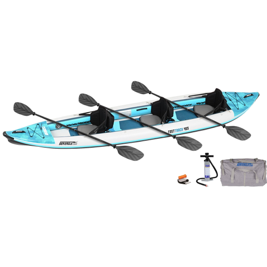 Sea Eagle 465ft FastTrack V-Bottom Inflatable Kayak Pro Package