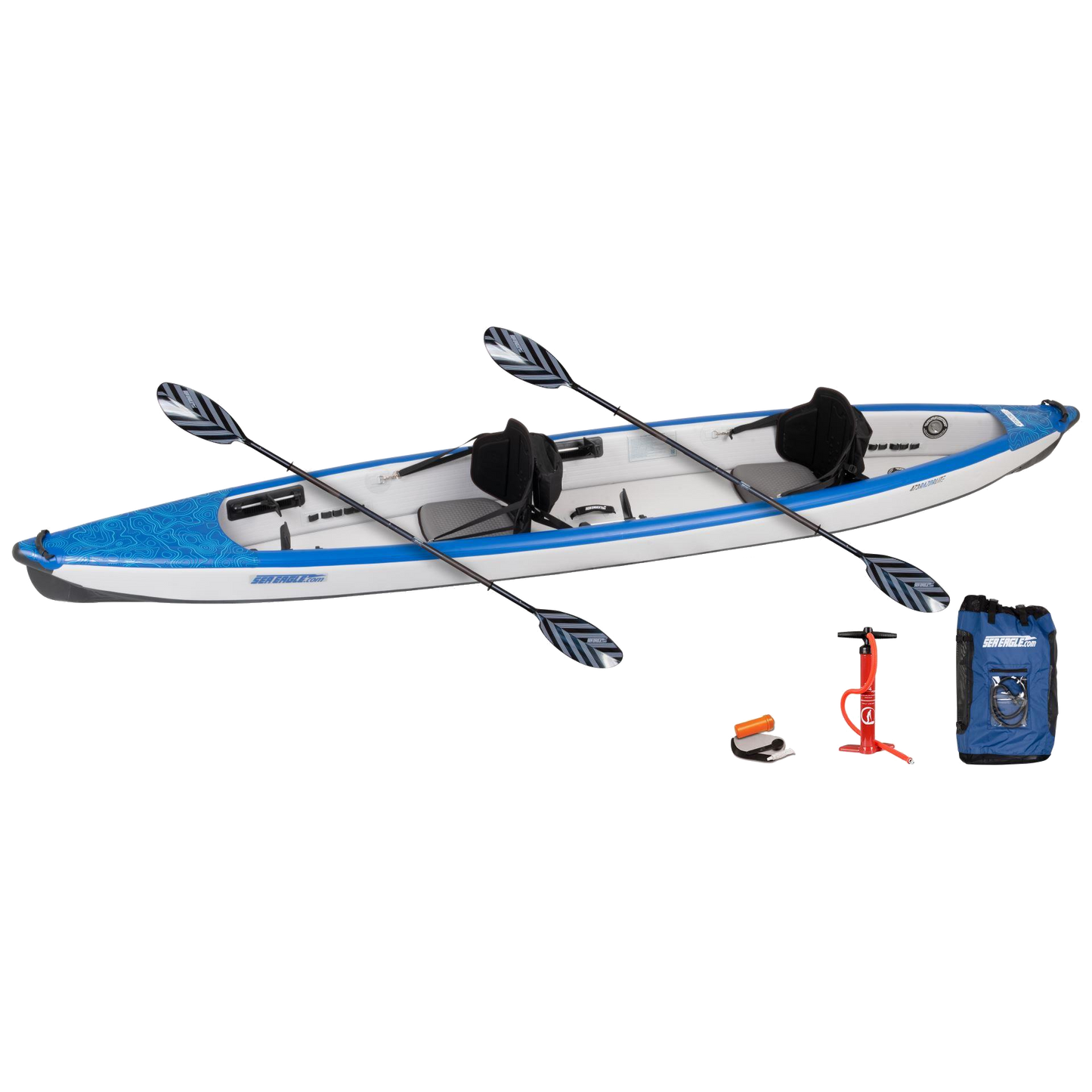 Sea Eagle Razorlite 473rl Inflatable Kayak Pro Tandem Package