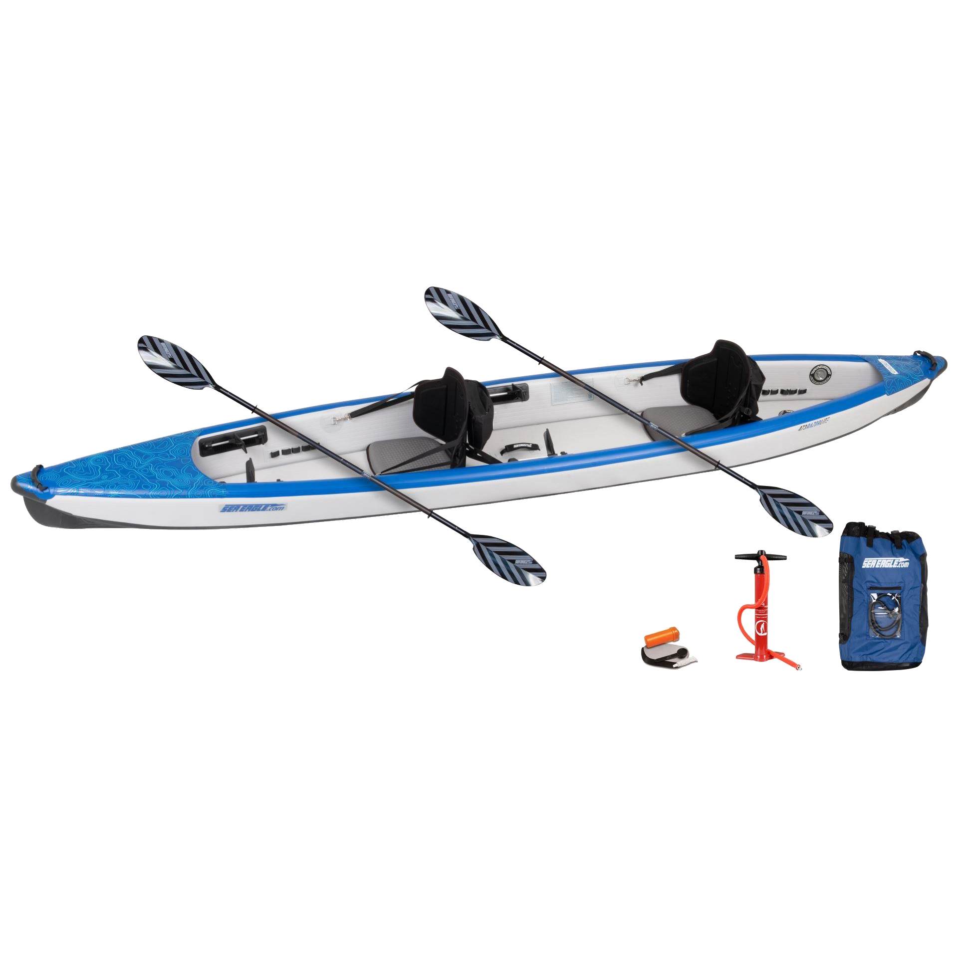 Sea Eagle Razorlite 473rl Inflatable Kayak Pro Tandem Package