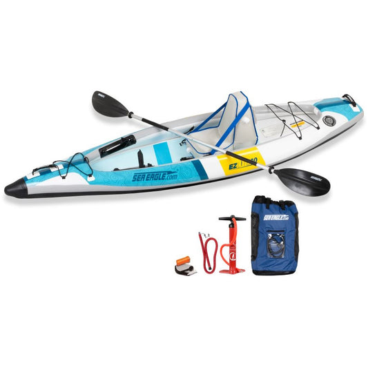 Sea Eagle EZLite10 Inflatable Kayak Deluxe Package
