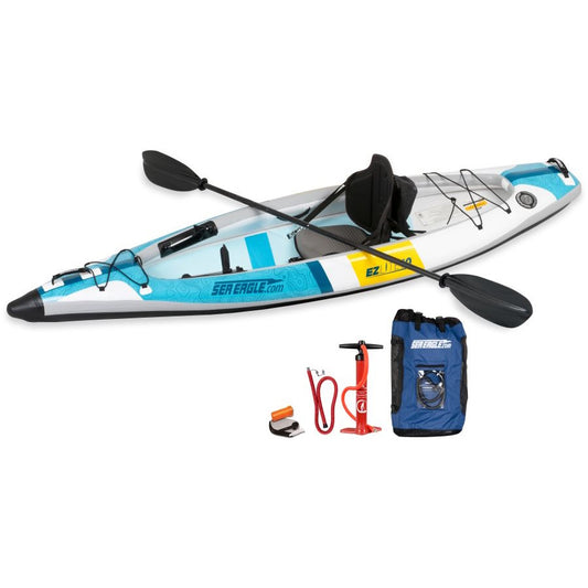 Sea Eagle EZLite10 Inflatable Kayak Pro Carbon Package