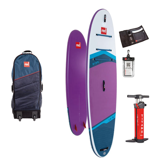 2023 Red Paddle Co 10'6" Ride Inflatable SUP (Purple)