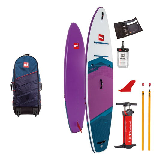 2023 Red Paddle Co 11'3" Sport Inflatable SUP (purple)