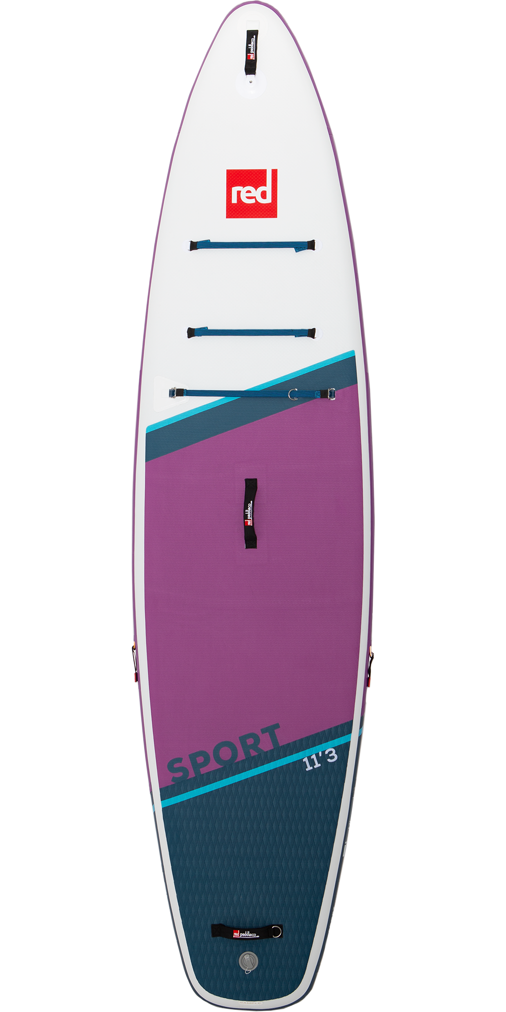 2022 Red Paddle Co 11'3" Sport Inflatable SUP (purple) Front