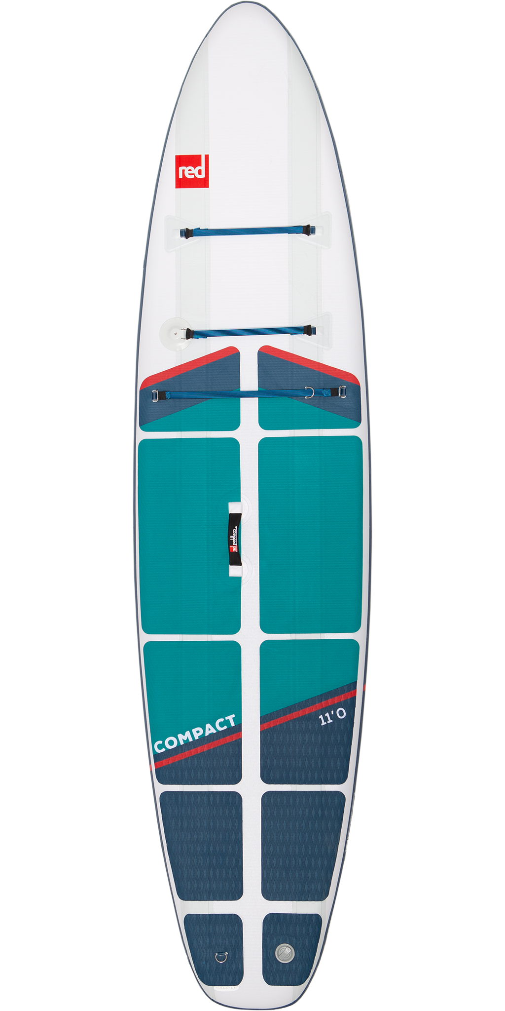 2022 Red Paddle Co 11'0" Compact Inflatable SUP Package Front