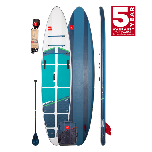 2022 Red Paddle Co 12'0" Compact Inflatable SUP Package