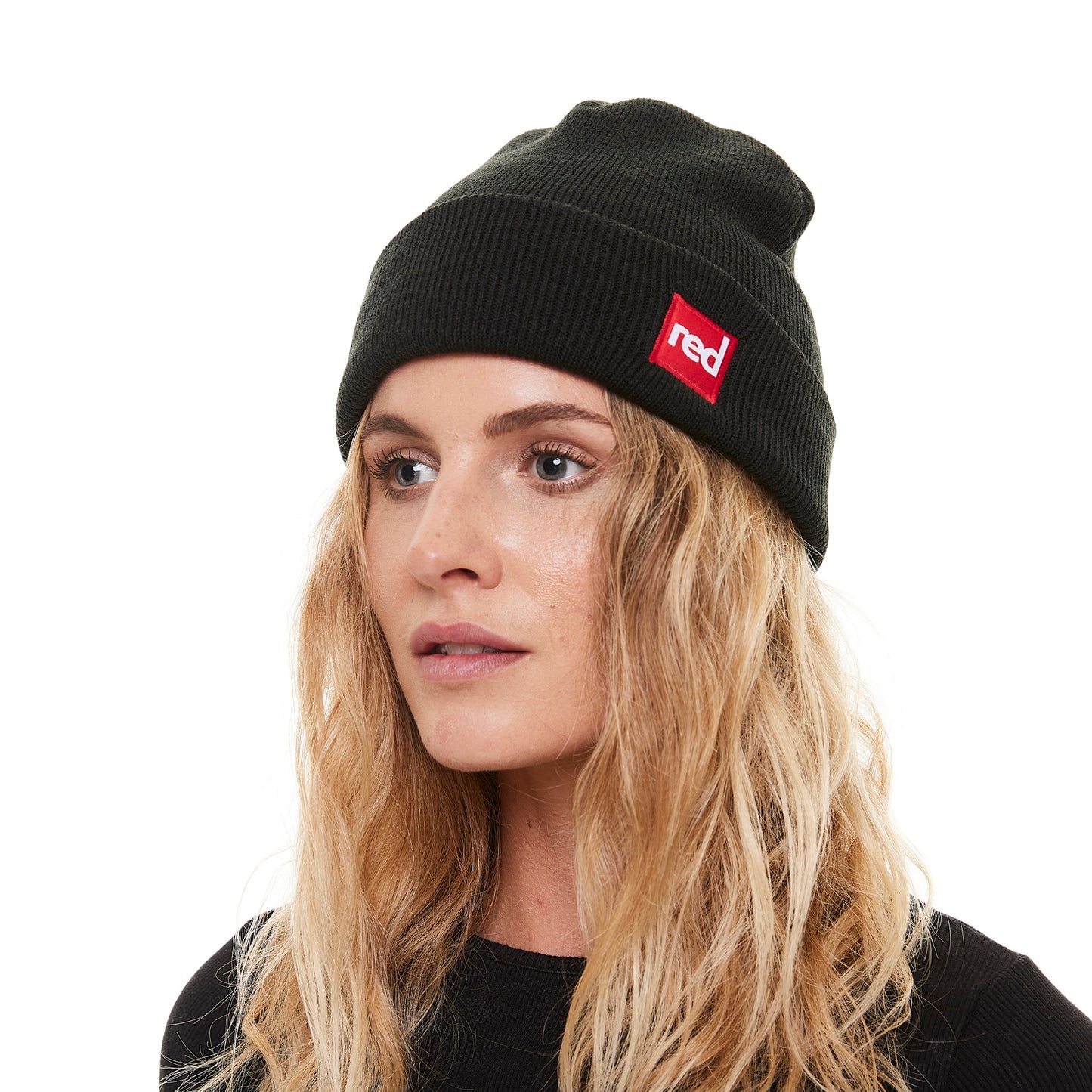 Red Original Voyager Beanie - Charcoal