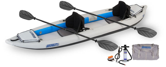 Sea Eagle 385ft FastTrack Inflatable Kayak Pro Carbon Package lengthwise