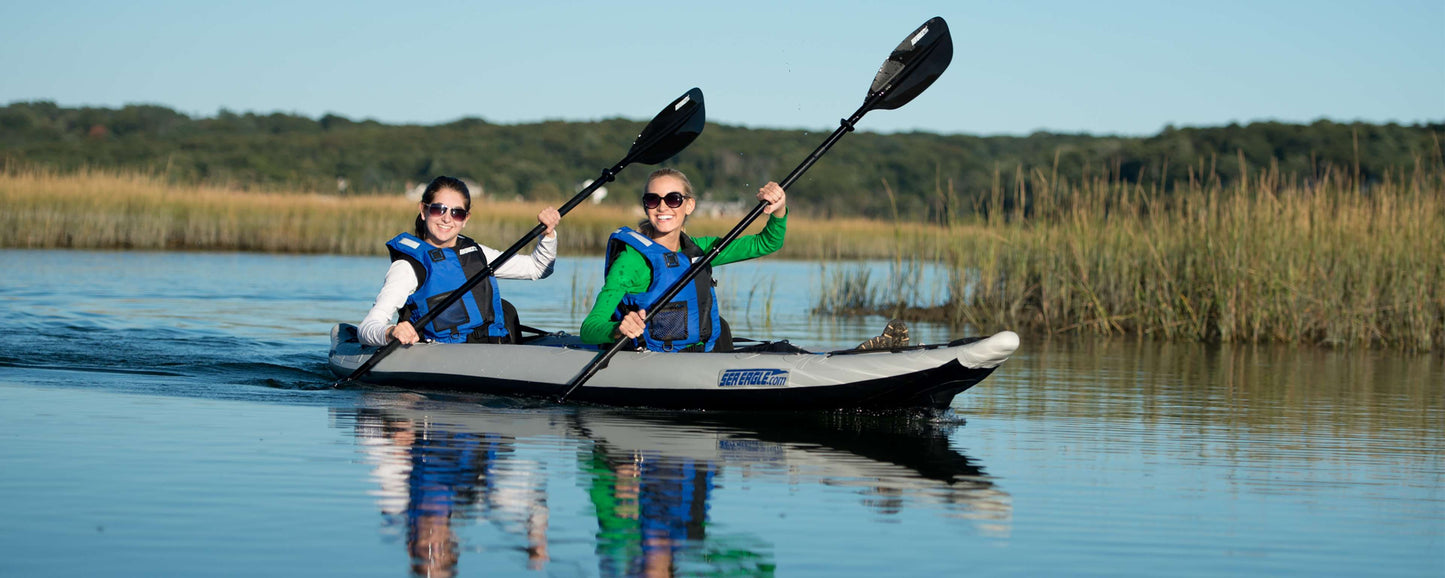 Sea Eagle 385ft FastTrack Inflatable Kayak Pro Carbon Package 2 person