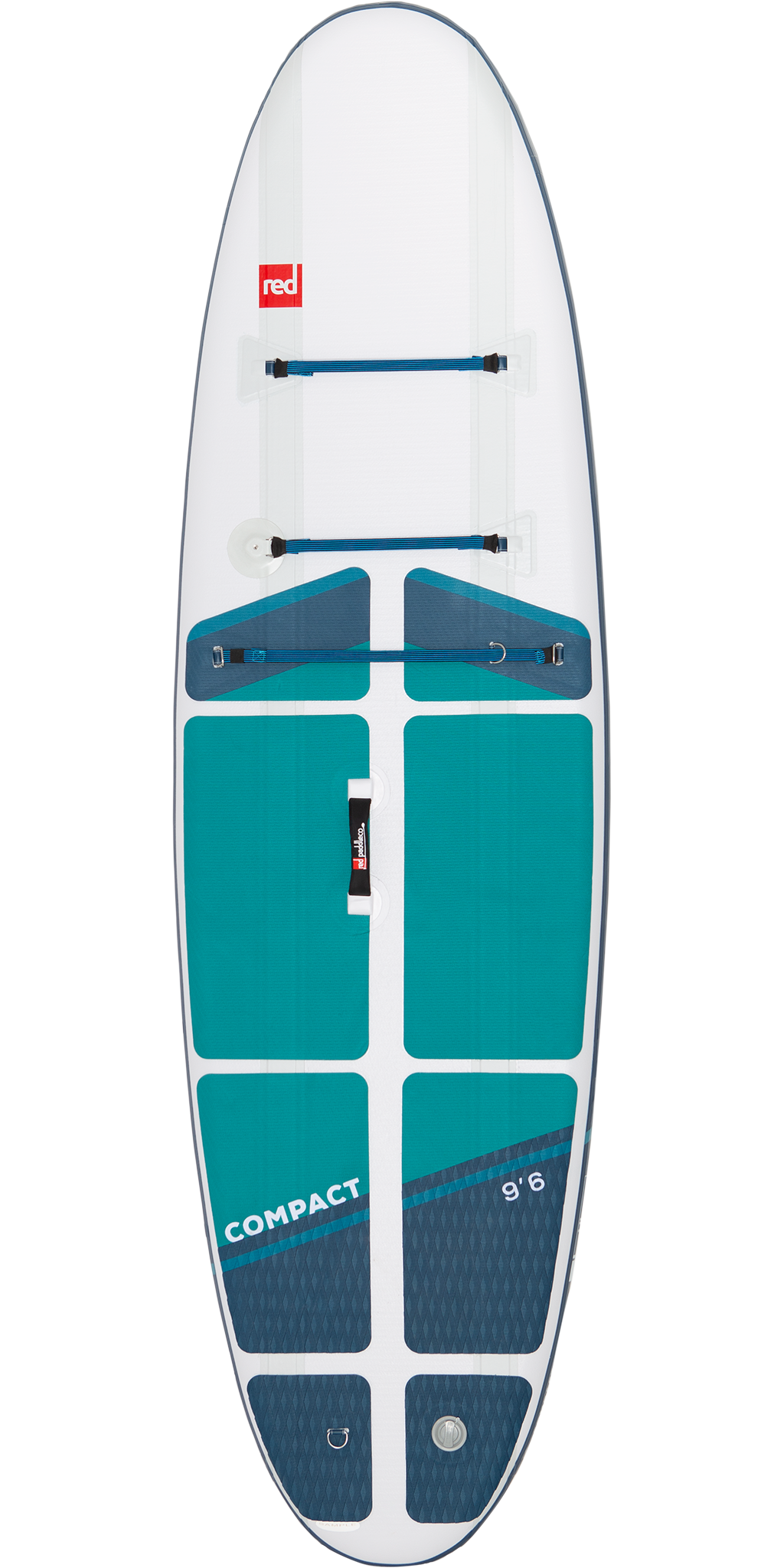 2022 Red Paddle Co 9'6" Compact Inflatable SUP Front