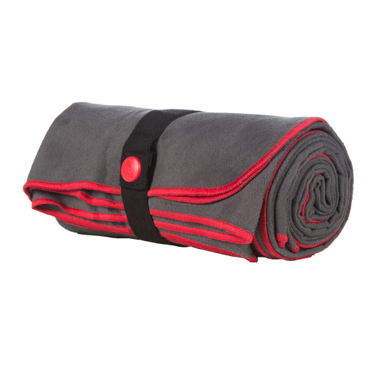 Red Original Quick Dry Microfibre Towel Folded