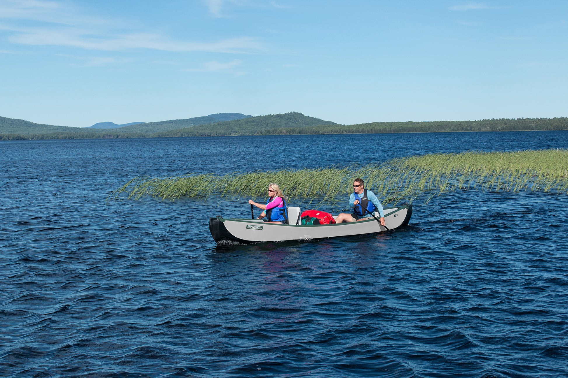 Sea Eagle TC-16 Canoe 2 Person Side