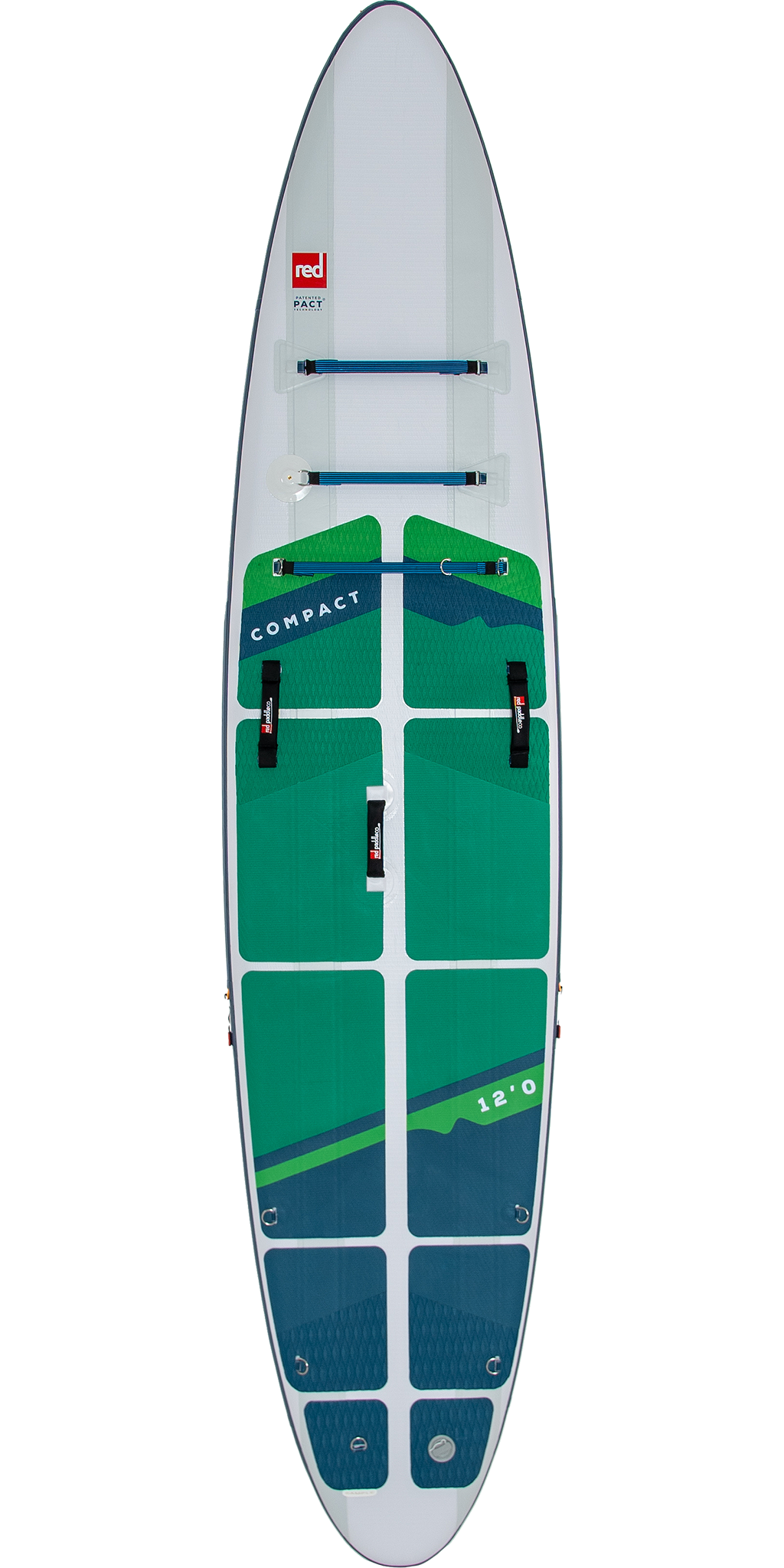 2023 Red Paddle Co 12'0" Compact Inflatable SUP Package Front