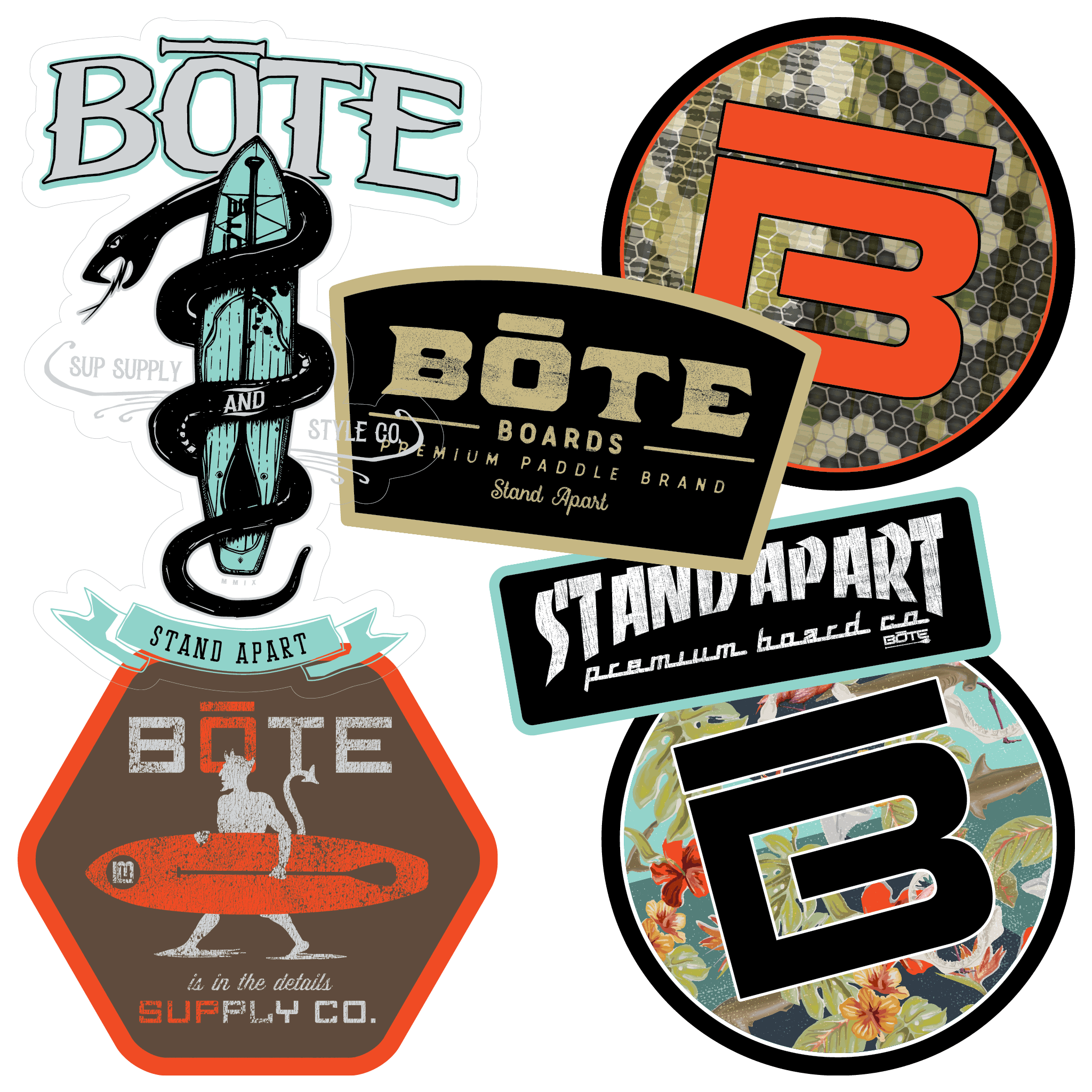 Bote Sticker Pack