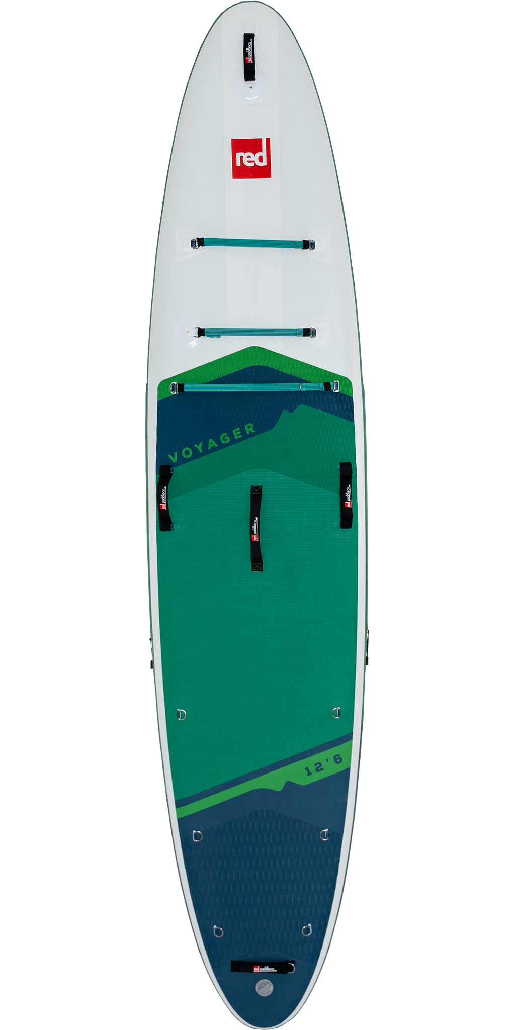 2023 Red Paddle Co 12'6" Voyager Inflatable SUP Front